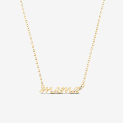 Diamant-Mama-Halskette