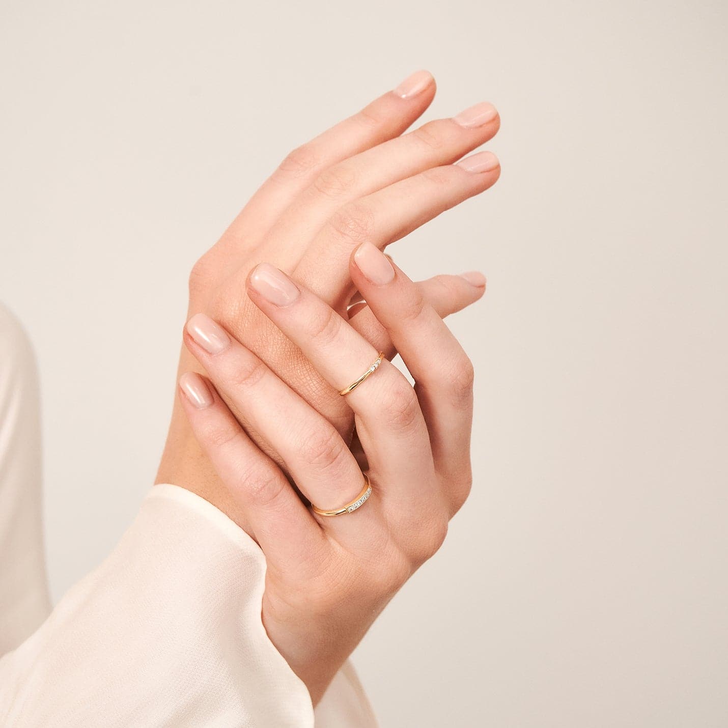Drei Diamanten Ring