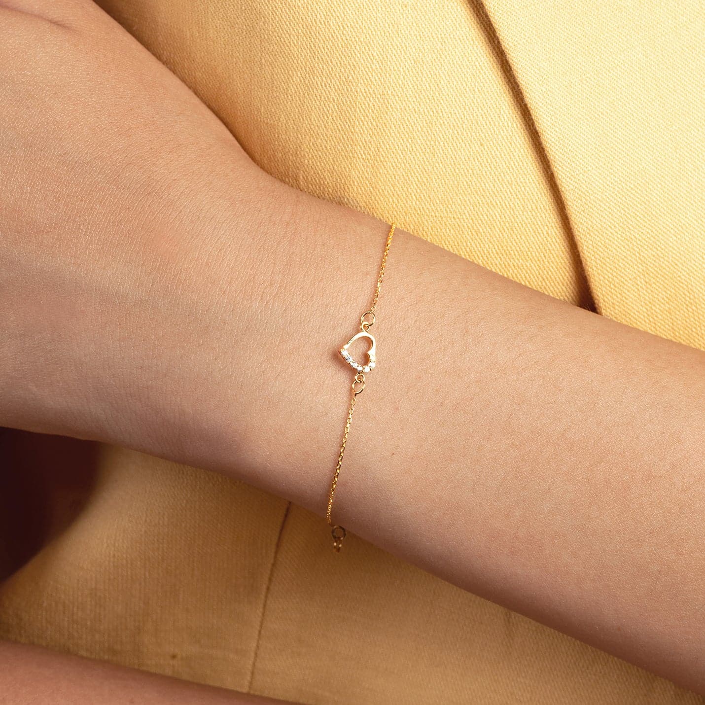 Mini-Herz-Armband