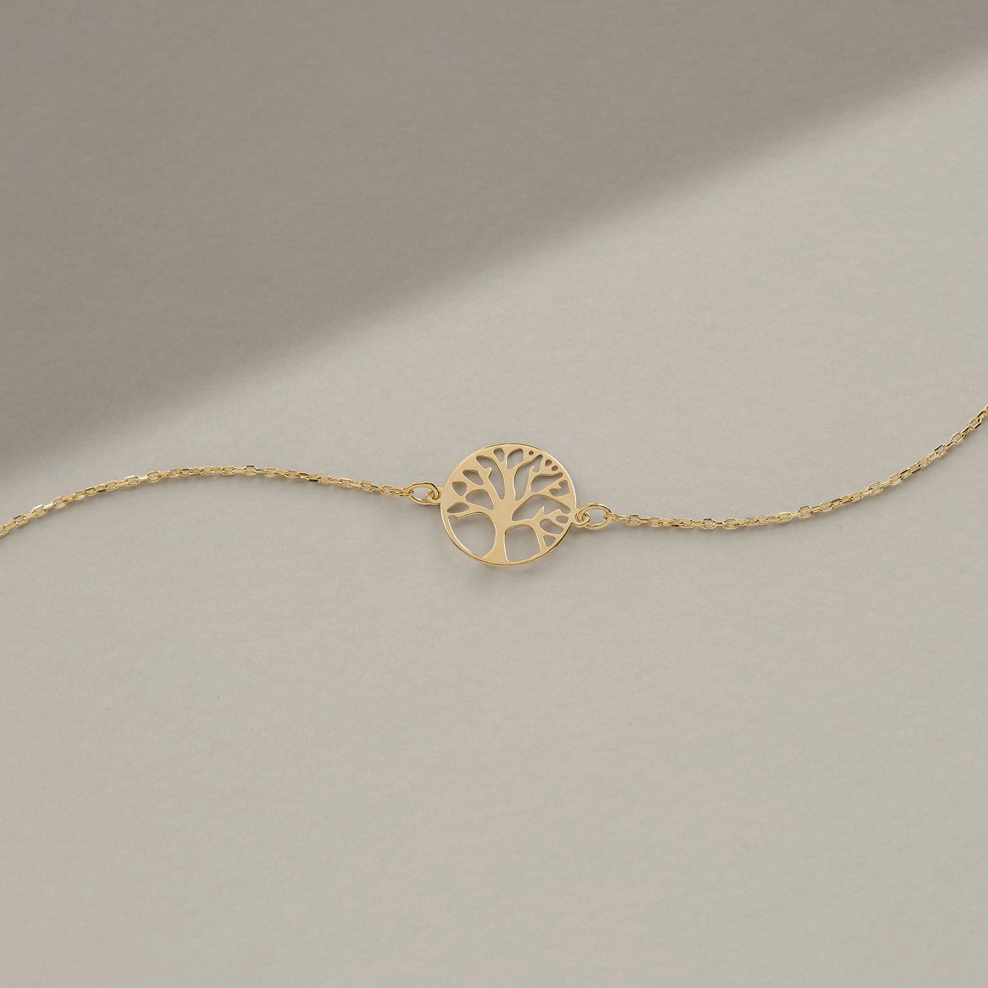 Lebensbaum-Armband, verstellbar