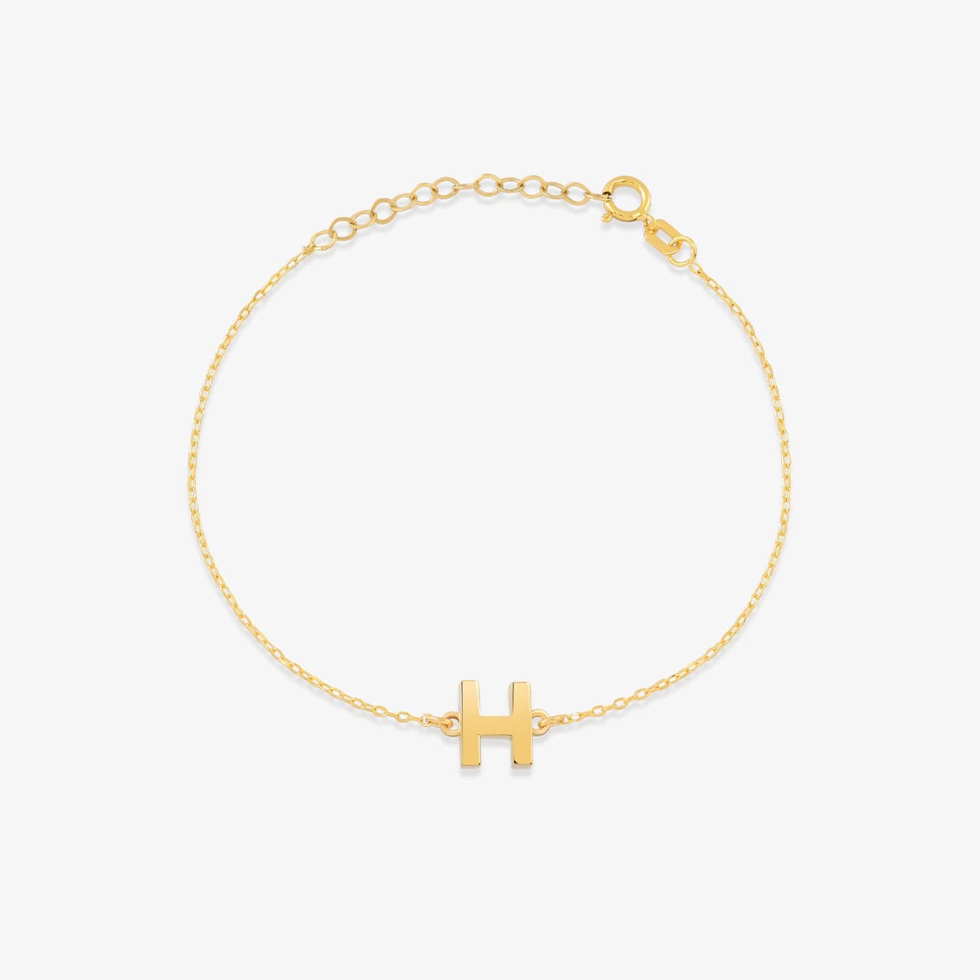 Initiale Armbänder, verstellbar