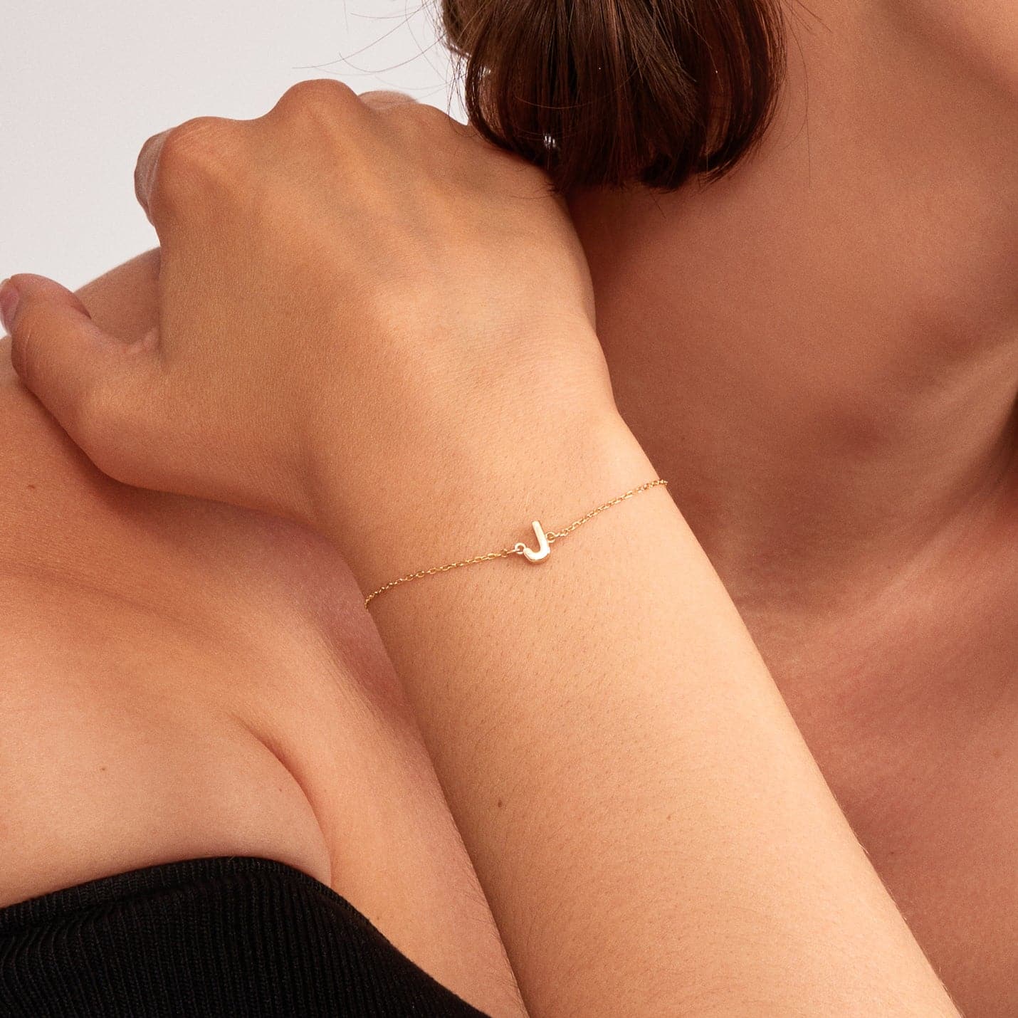 Initiale Armbänder, verstellbar