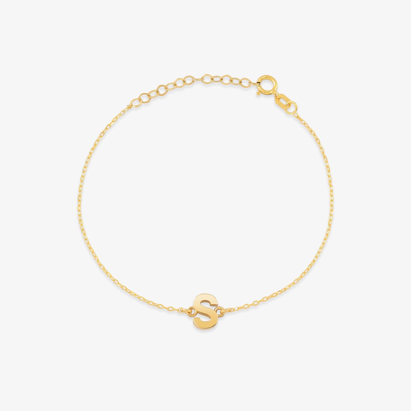 Initiale Armbänder, verstellbar