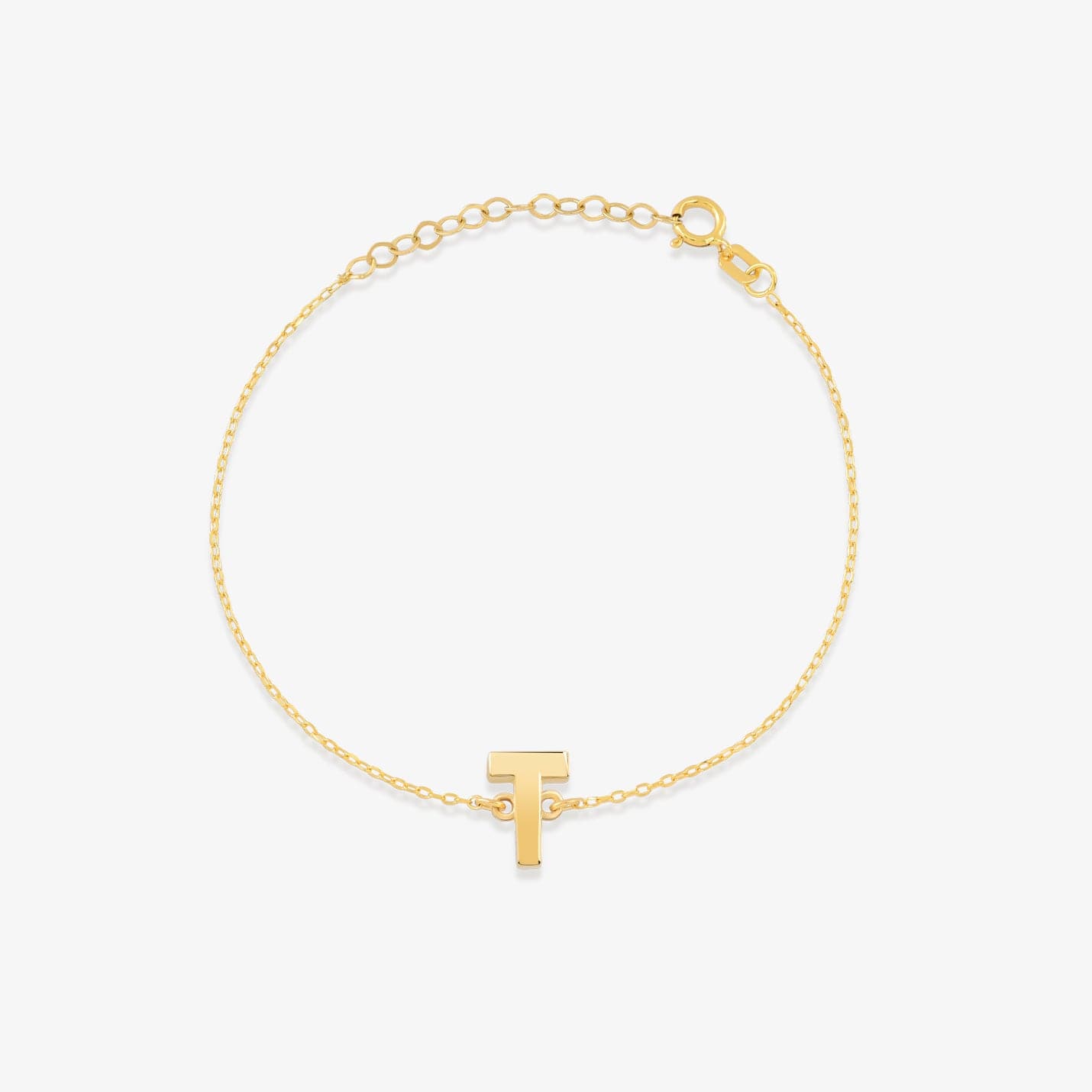 Initiale Armbänder, verstellbar