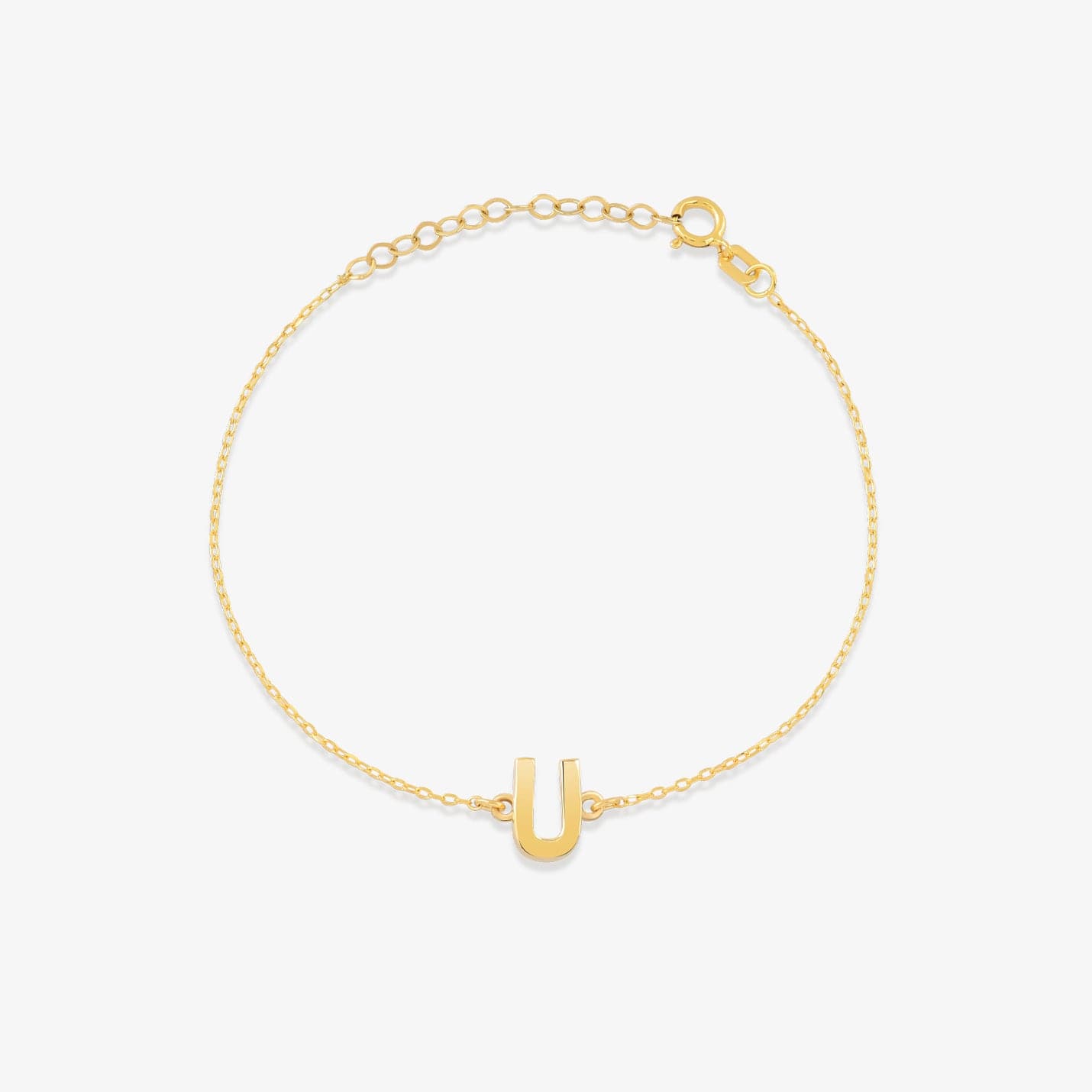 Initiale Armbänder, verstellbar