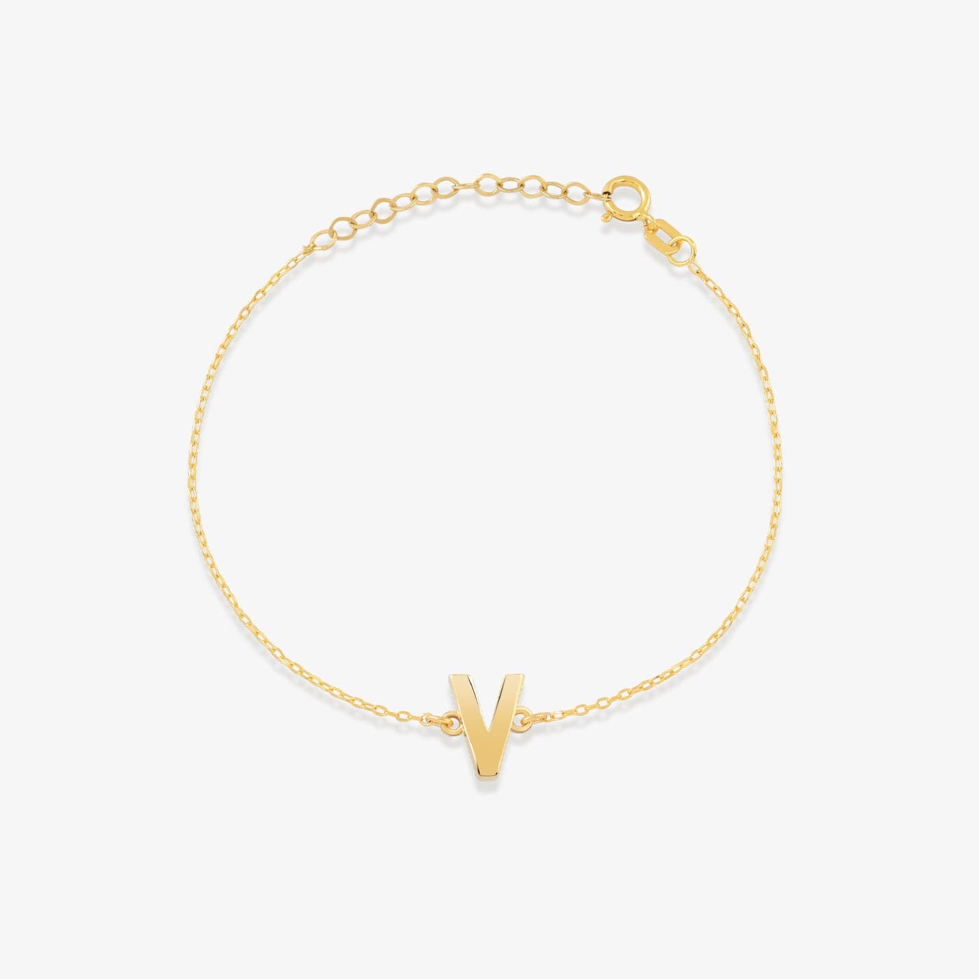 Initiale Armbänder, verstellbar