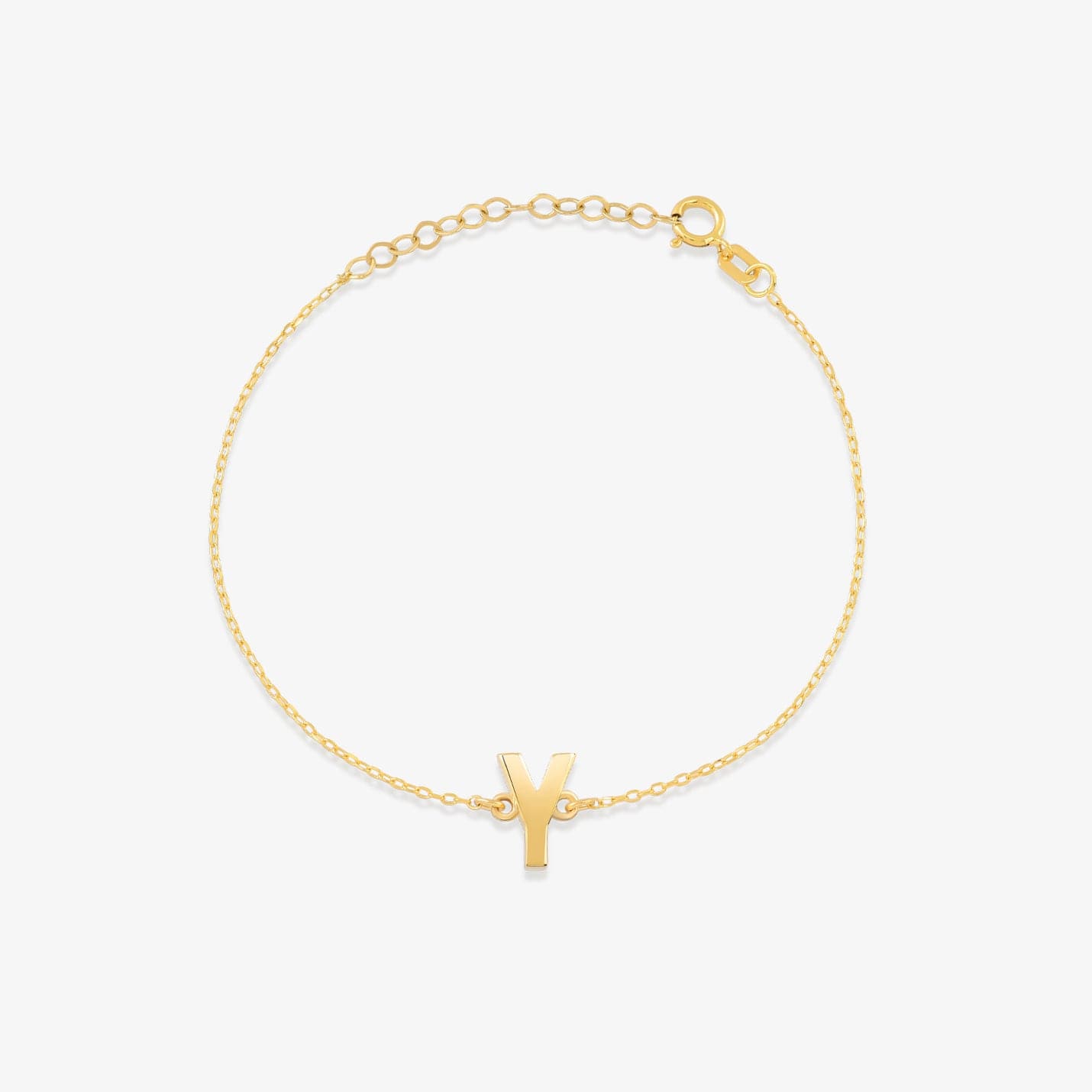 Initiale Armbänder, verstellbar