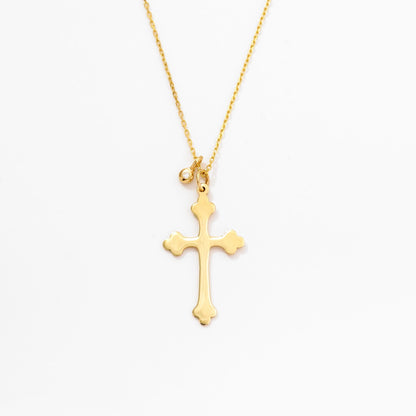 Diamantbesetzte Kreuzkette