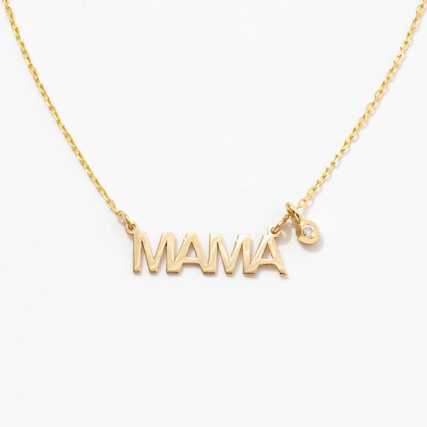 Tiny Diamond Mama Halskette
