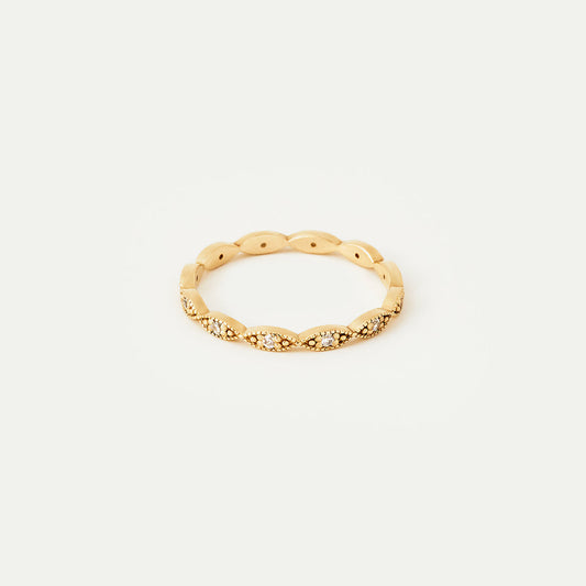 Diamant-Augenring Ewigkeitsring