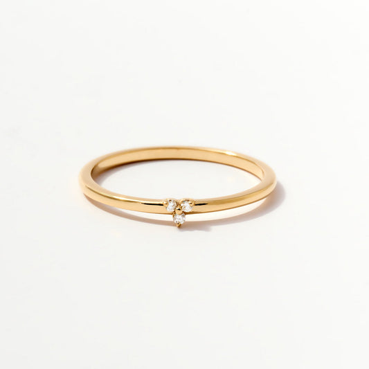 Diamant Trio Verlobungsring