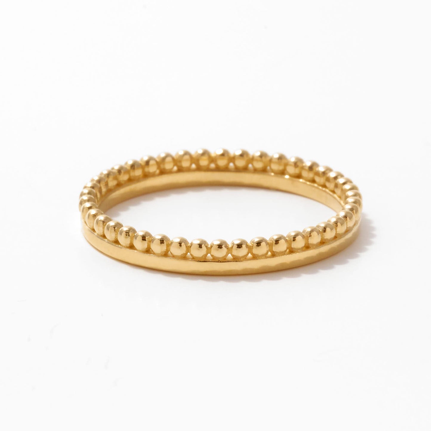 Beaded Duo Ring