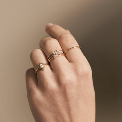 Personalisierter Marquise Ring