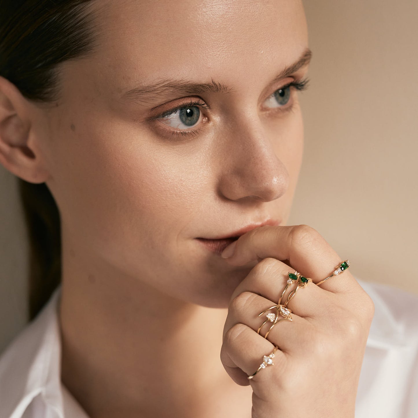 Personalisierter Marquise Ring