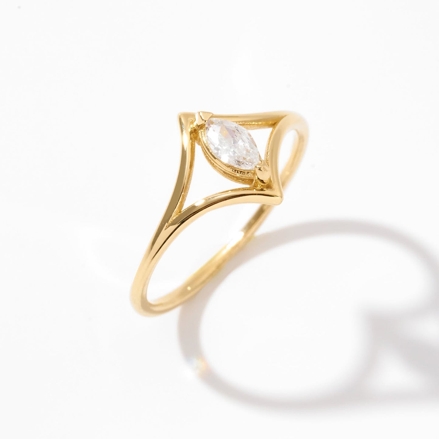 Personalisierter Marquise Ring