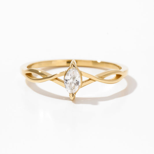 Personalisierter Ivy Marquise Ring