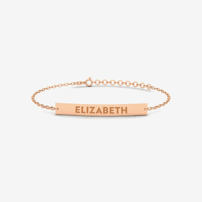 Individuell graviertes Barrenarmband