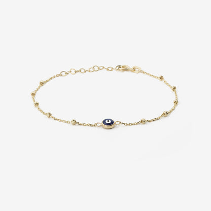 Perlenkette Evil Eye Armband