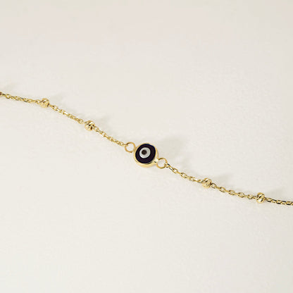 Perlenkette Evil Eye Armband