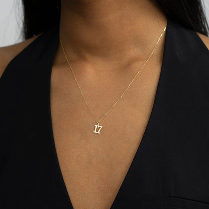 Individuelles Zahlenhalsband