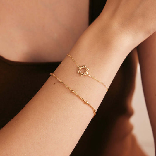 Davidstern-Armband