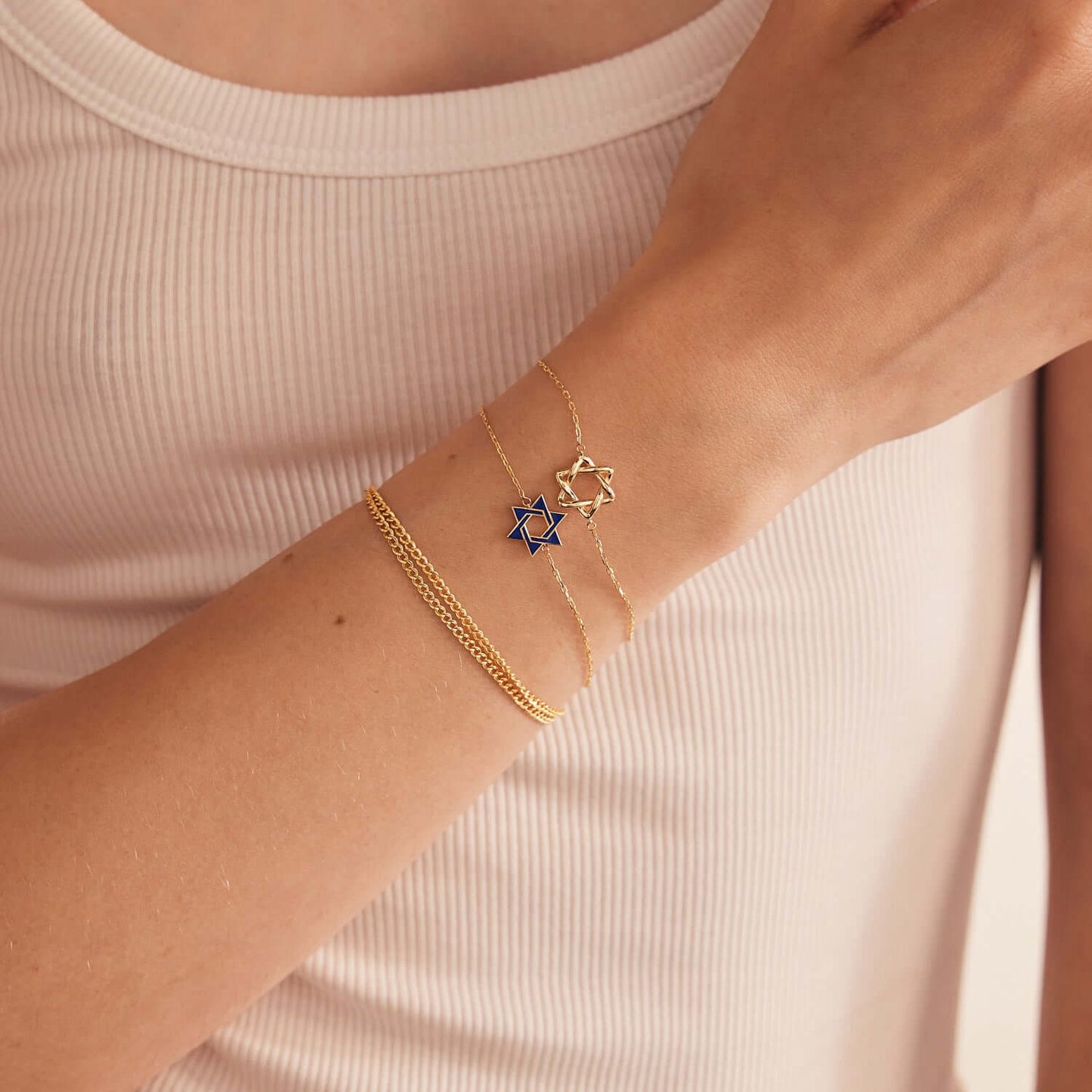 Davidstern-Armband