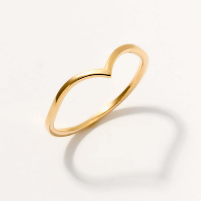 V-förmiger Ring