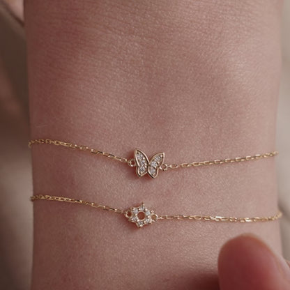 Jüdisches Armband mit Diamanten und Davidstern