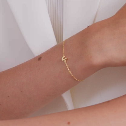 Initiale Armbänder, verstellbar