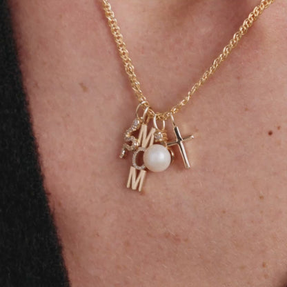 Diamant & Perlen Charm