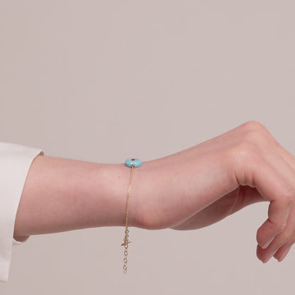 Opal Evil Eye Armband