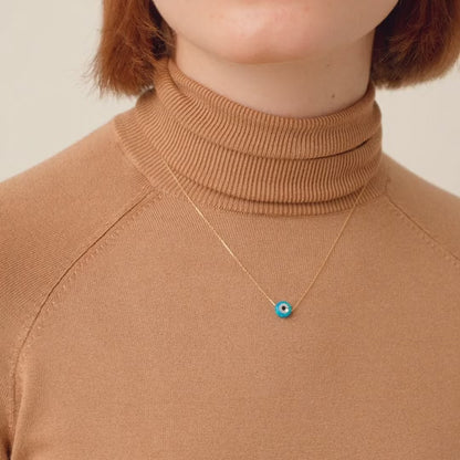 Opal Evil Eye Halskette