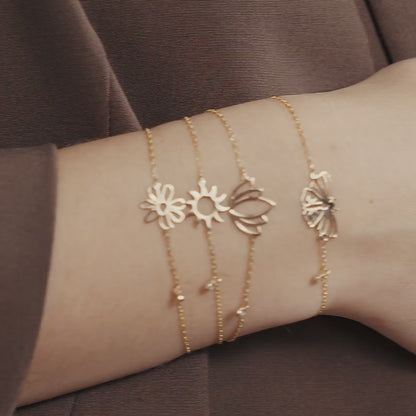 Sonnarmband mit Diamant