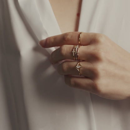 Personalisierter Marquise Ring