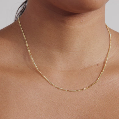 Curb Chain Halskette