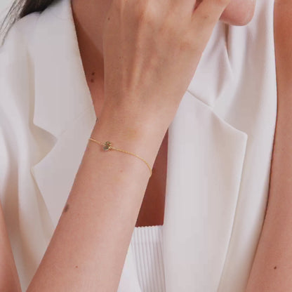 Initiale Armbänder, verstellbar