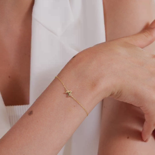 Initiale Armbänder, verstellbar