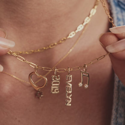 Datum-Jahr-Engelszahl-Charm
