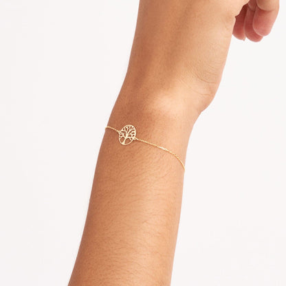Lebensbaum-Armband, verstellbar